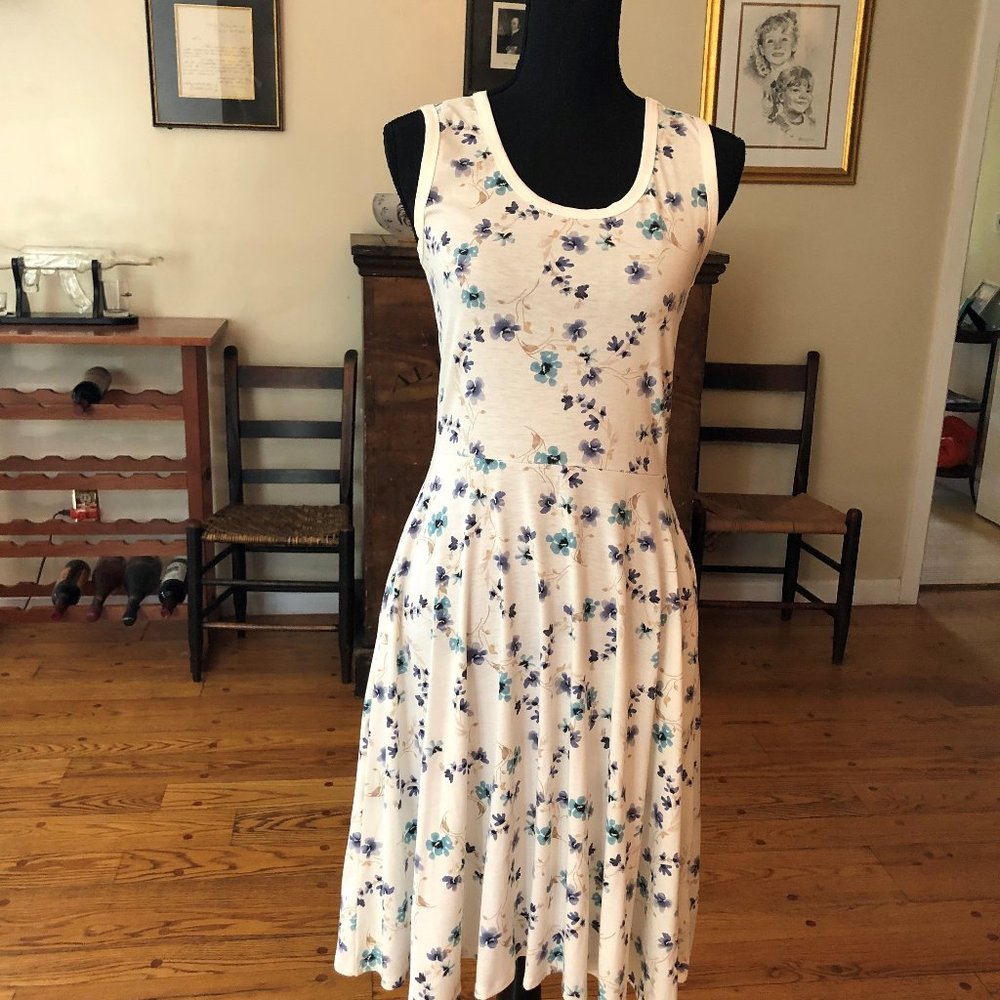 LulaRoe Nicki Midi Dress - Size S - NWOT